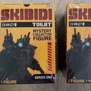NEW Skibidi Toilet Mystery Collector Figures - Set of 2